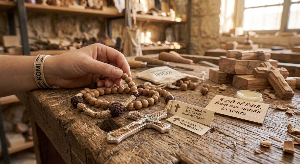 Woven Catholic Rosary