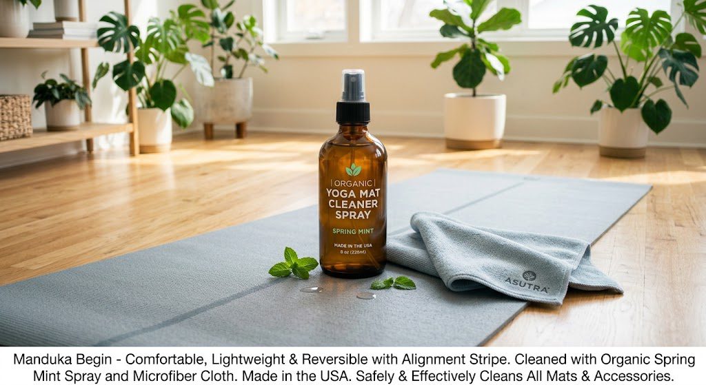 Yoga mate cleaner