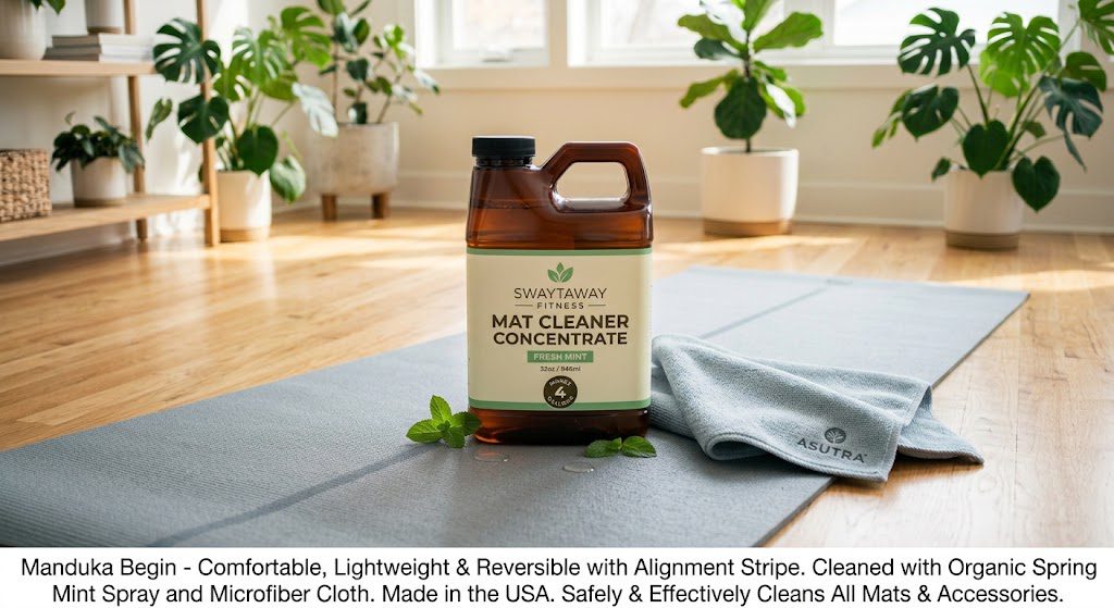 Yoga mate cleaner
